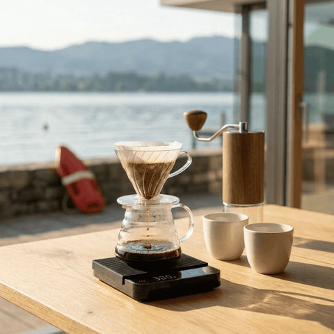 Filterkaffee am Zürichsee