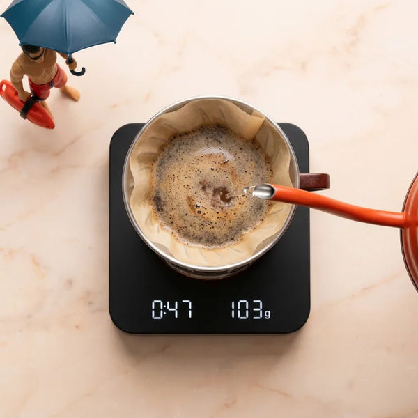 Pourover aus der Vogelperspektive