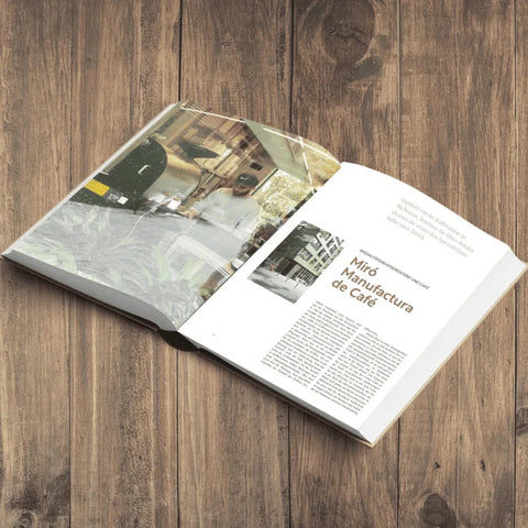 Das Portrait über Miró Manufactura de Café im Buch Kaffee Erlebnis Schweiz von Joscha Gewinner