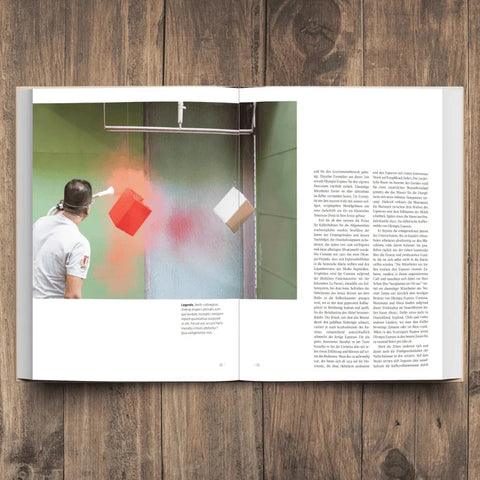 Das Portrait über Olympia Express im Buch Kaffee Erlebnis Schweiz von Joscha Gewinner